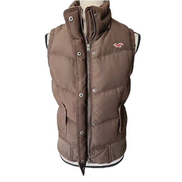 Hollister Down Puffer Jacket Vest - Picture 5 of 9